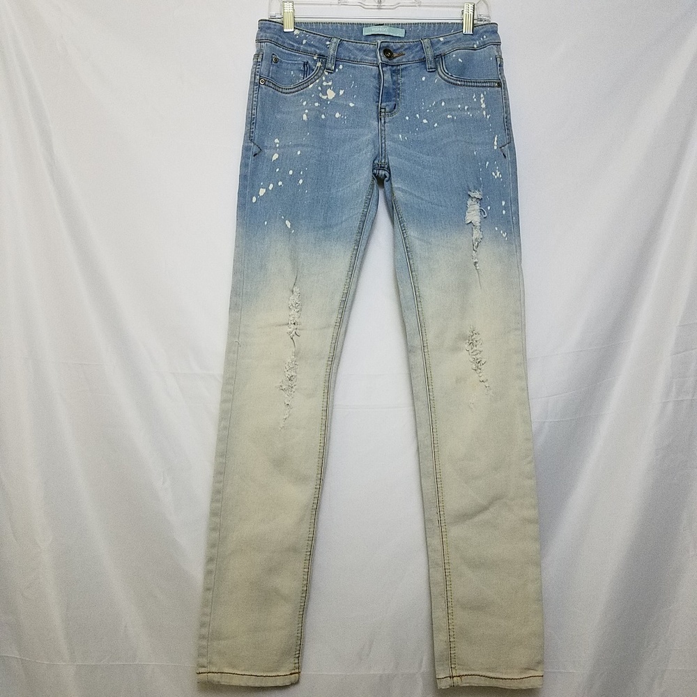 women's yishion light wash jeans size 28 [AF20]